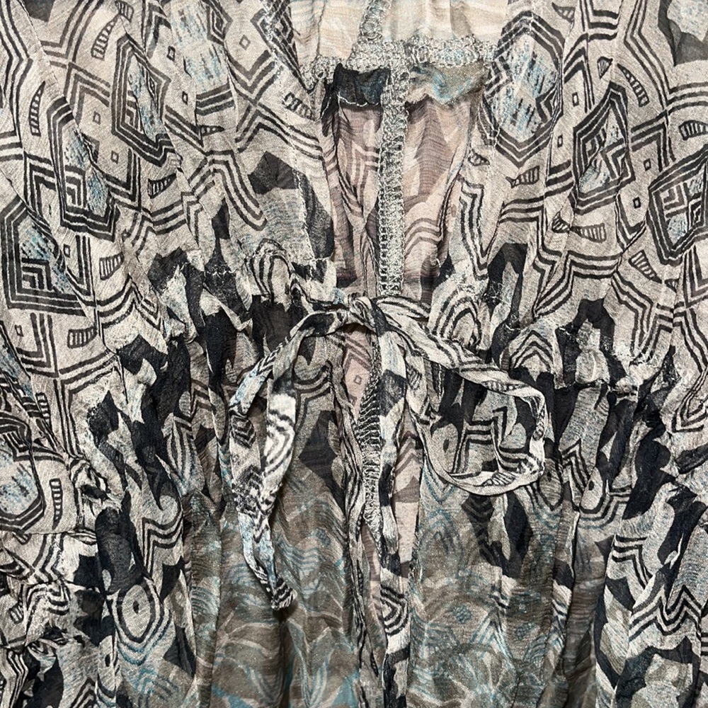 ⭐️ Nordstrom Bellatrix silk kimono XS/S - Picture 4 of 6